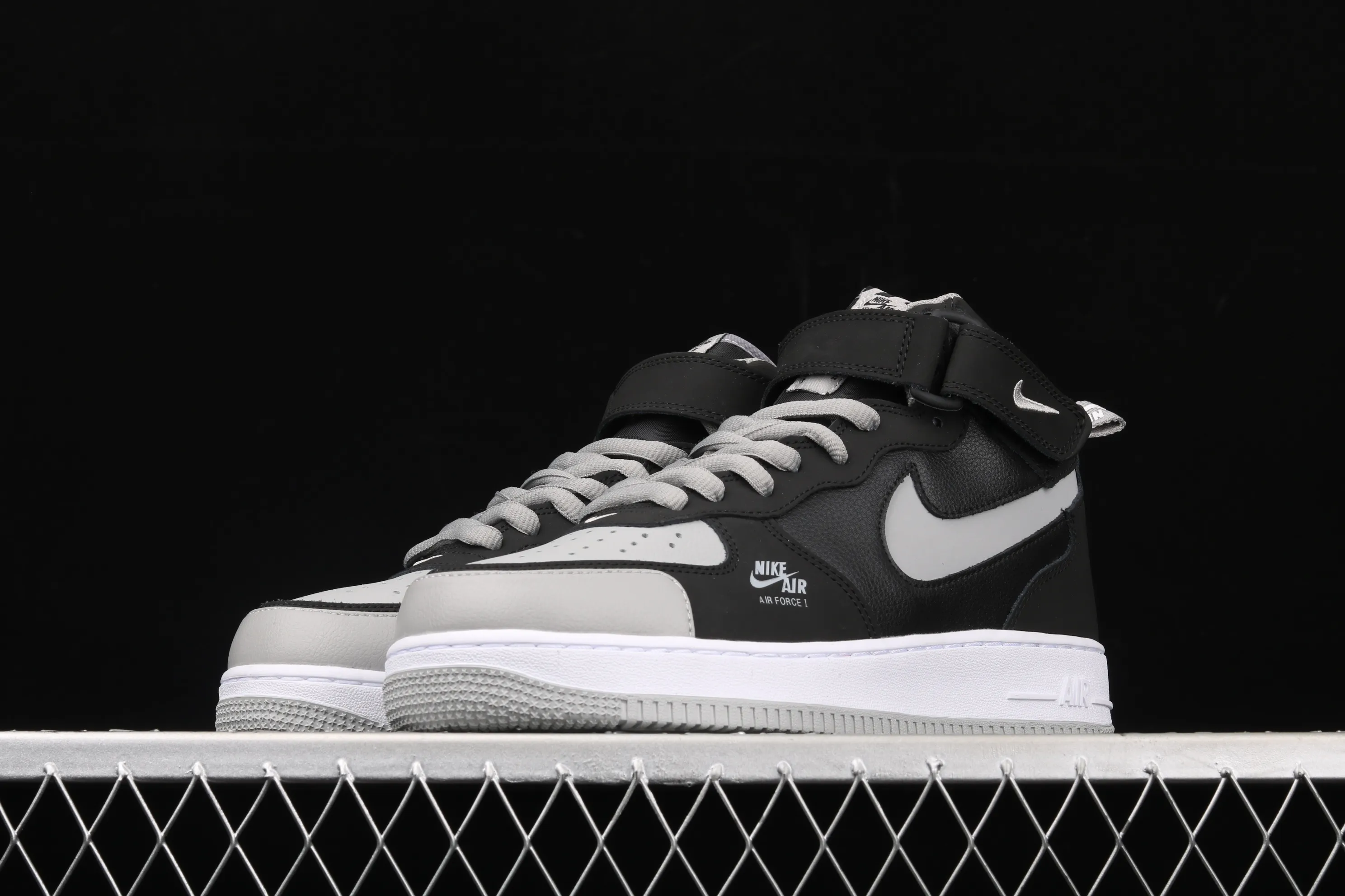 All categories Nk Air Force 1 Air Force series Nk Air Force 1 Mid Air Force mid-top Nk Air Force 1 Mid "Shadow Grey" Shadow Gray Air Force One Chinese casual sneakers BQ6819-008